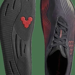 Vivobarefoot Women's Primus Flow Obsidian/Cherry Tomato