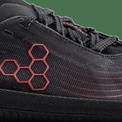 Vivobarefoot Women's Primus Flow Obsidian/Cherry Tomato