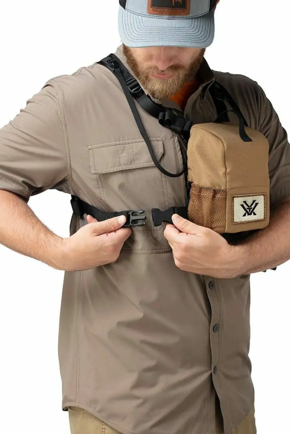 Vortex GlassPak Sport Binocular Harness Sand/Black