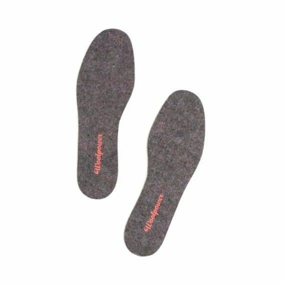Woolpower Felt Insoles Recycled Grey