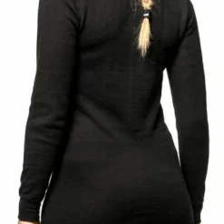 Woolpower Zip Turtleneck 200 Black