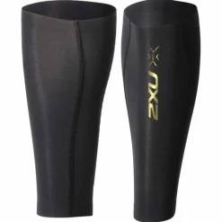 2XU Light Speed Compression Calf Guards Black/Gold