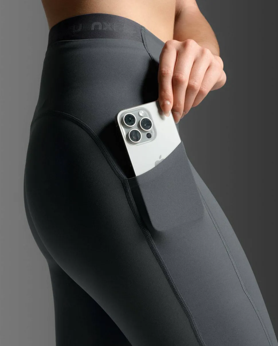2XU Women's Form Stash Hi-Rise Compression Tights India Ink/India Ink