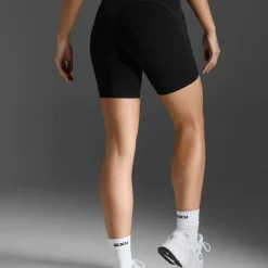 2XU Women's Form Stash Hi-Rise Bike Short Black/black1