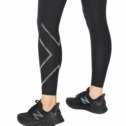 2XU Women's Light Speed Mid-Rise Compression Tights Black/Black