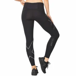 2XU Women's Light Speed Mid-Rise Compression Tights Black/Black