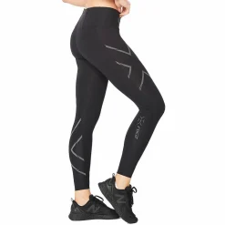 2XU Women's Light Speed Mid-Rise Compression Tights Black/Black