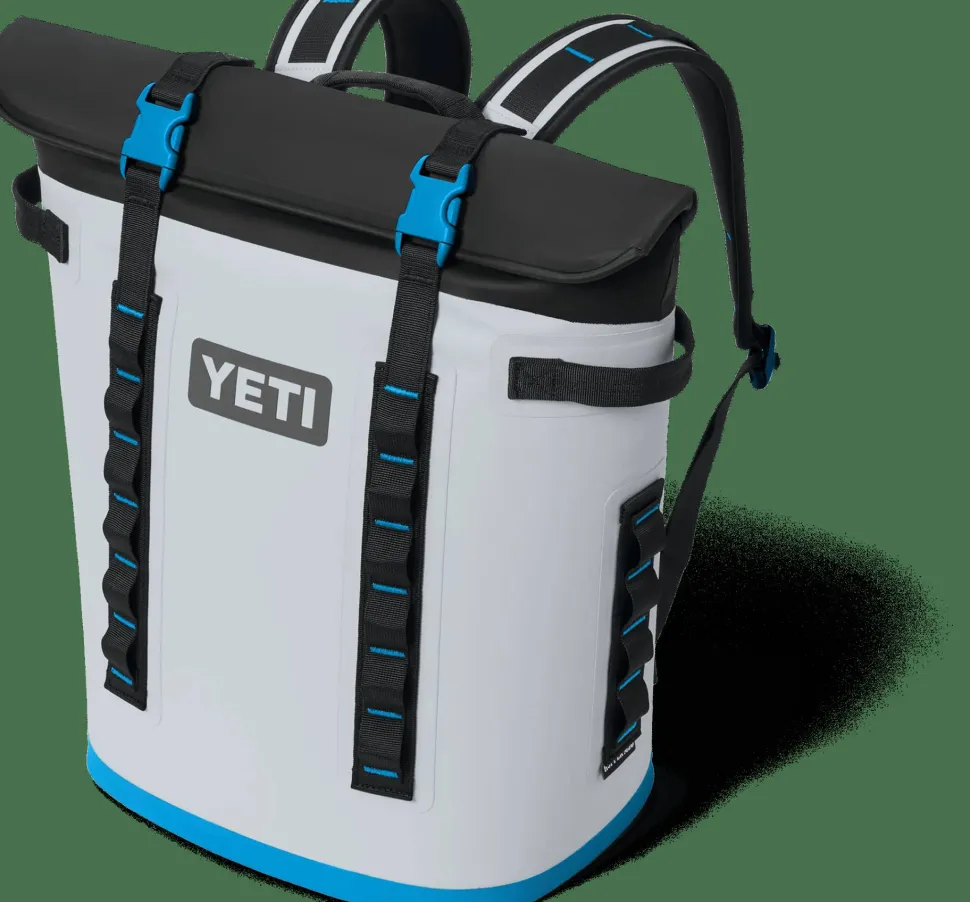 Yeti Hopper M20 Backpack Soft Cooler Fog Grey/Blue