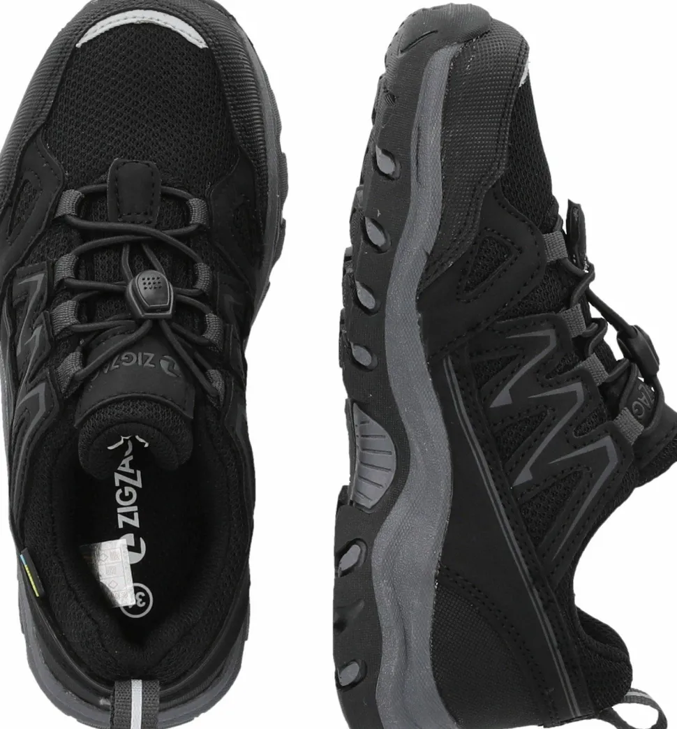 ZigZag Kids' Docheet Outdoor Shoe Waterproof Black