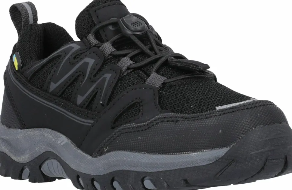 ZigZag Kids' Docheet Outdoor Shoe Waterproof Black