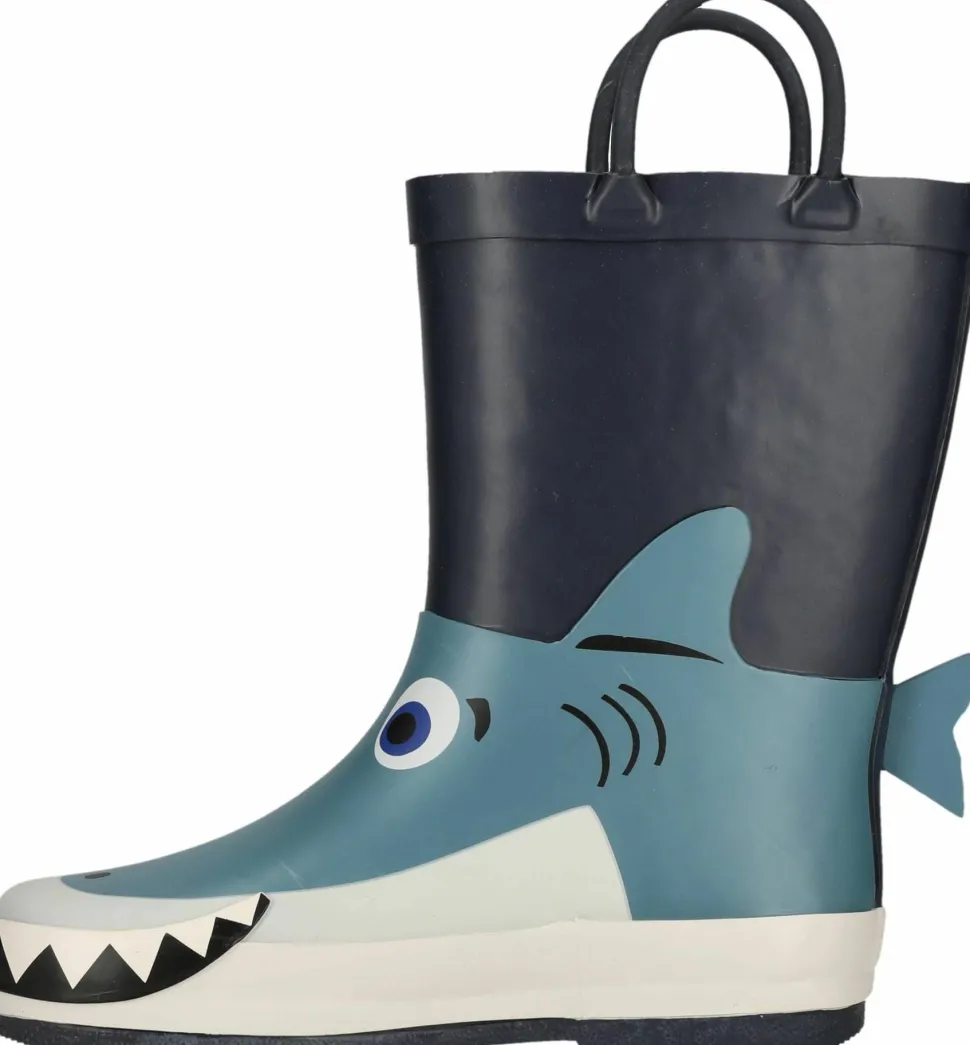 ZigZag Kids' Rook Rubber Boot Dress Blues