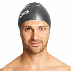 Zoggs Cap Silicone Black